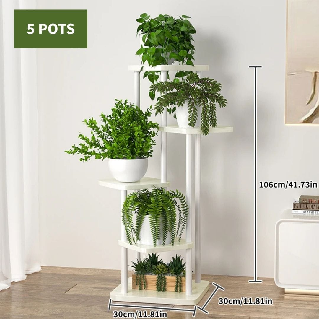 Etagère Pots de Fleurs en Bois