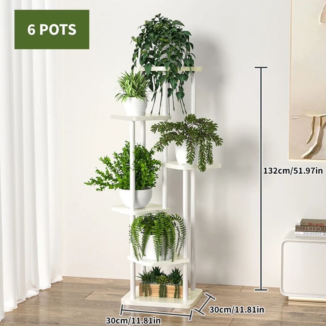 Etagère Pots de Fleurs en Bois