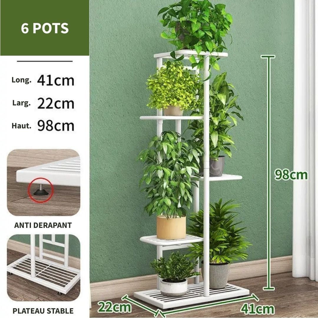 Etagère pour Plantes Extérieur Métal