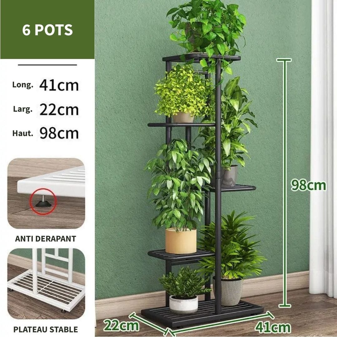 Etagère pour Plantes Extérieur Métal
