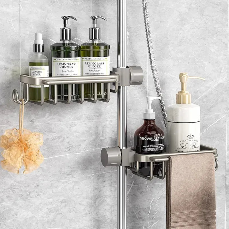 Etagère Salle de Bain | Panier de Douche Aluminium