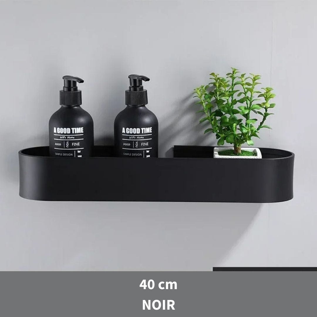 Etagère Salle de Bain sans perçage en Aluminium