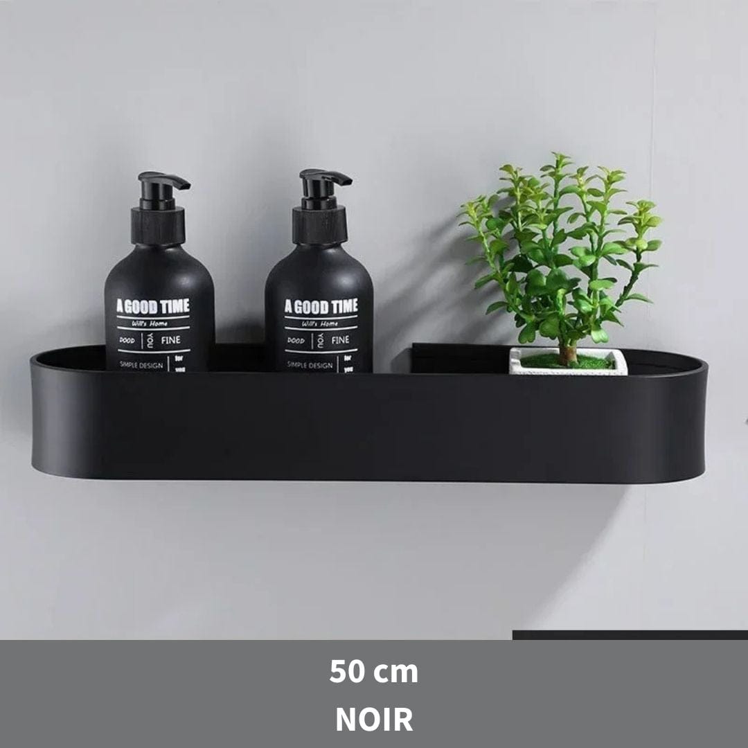 Etagère Salle de Bain sans perçage en Aluminium