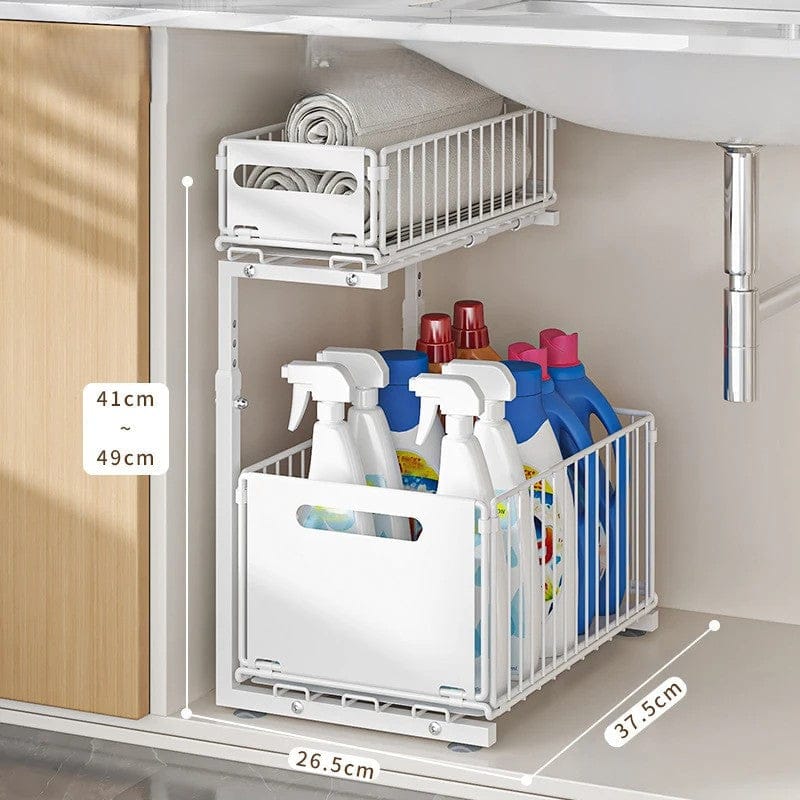 Etagère sous Evier Ajustable