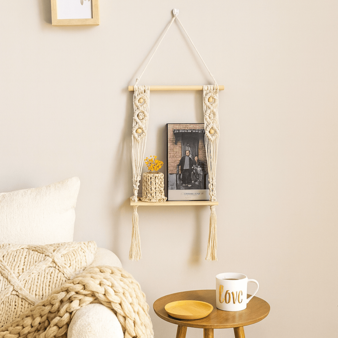 Etagère Suspendue Cuisine et Salon | 35x65 cm