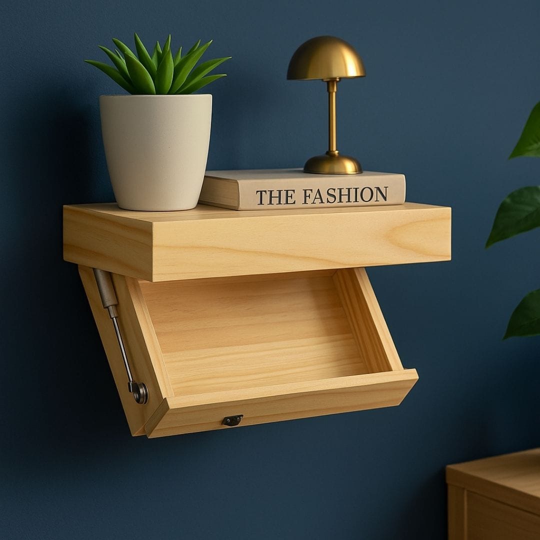 Etagère Tiroir Suspendu à Compartiment Secret