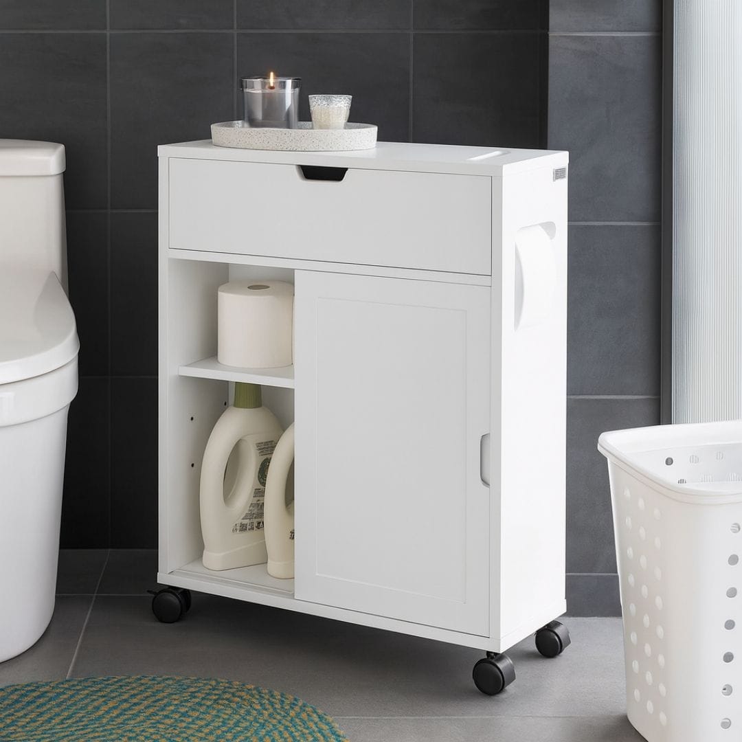 Meuble de Rangement pour WC