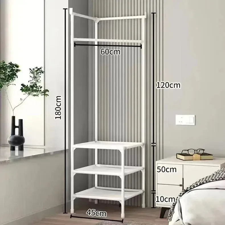 Porte Manteau Etagère d'Angle